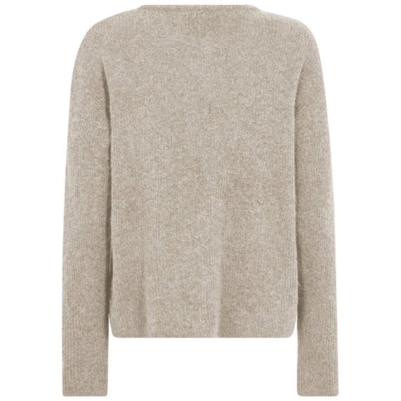 Mos Mosh Almine Knit Cardigan, Feather Gray